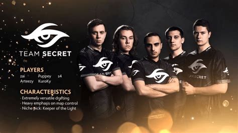 Team Secret (Team Secret) Dota 2, roster, matches, .